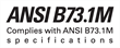 ANSI B73.1M Compliance